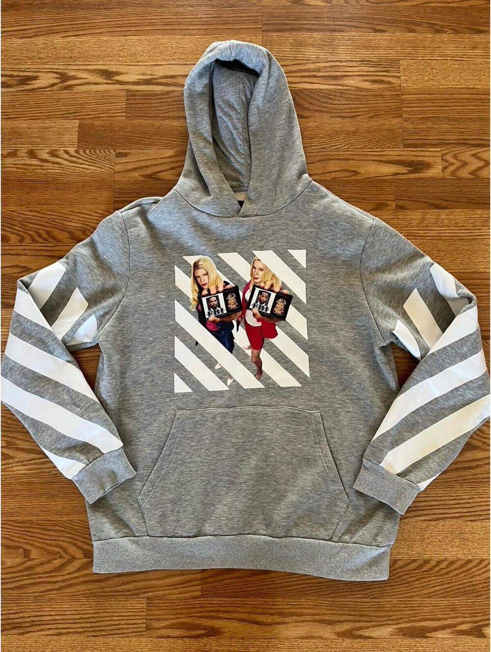 American Stitch - White Chicks Hoodie Size Large